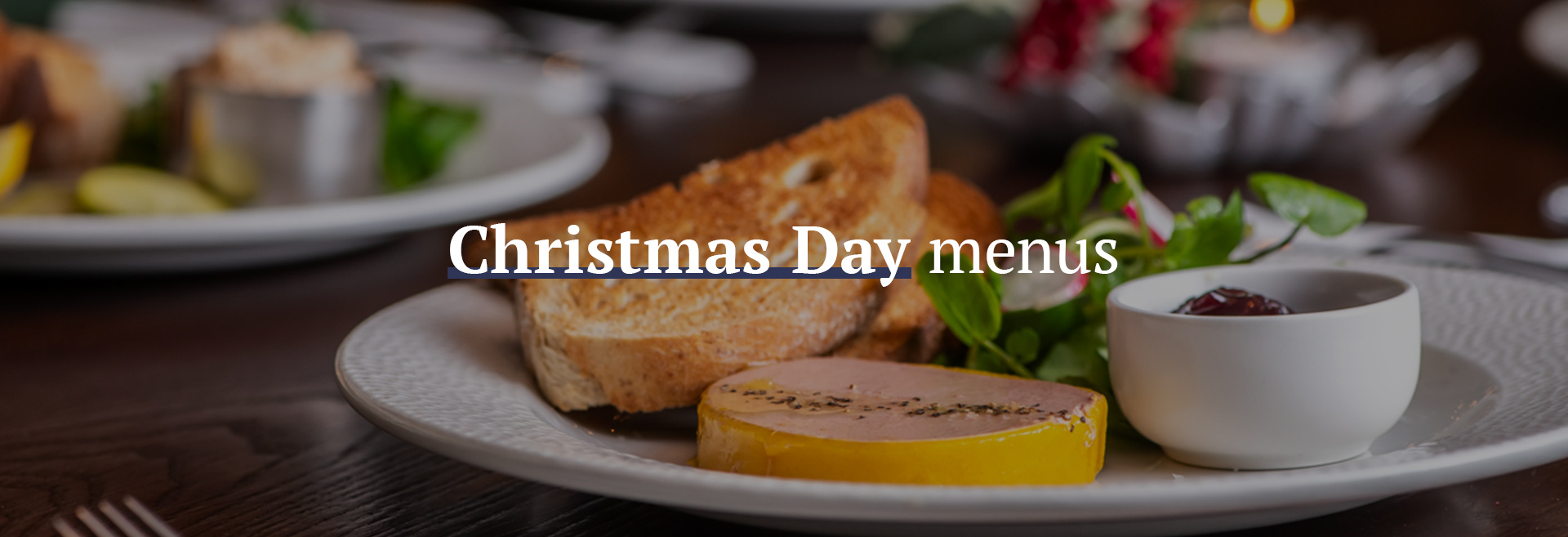 Christmas Day Menu at The Volunteer