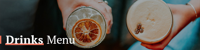 Drinks Menu at The Volunteer