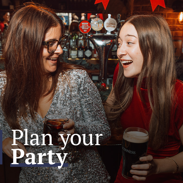 Make a group booking. Christmas at The Volunteer in London