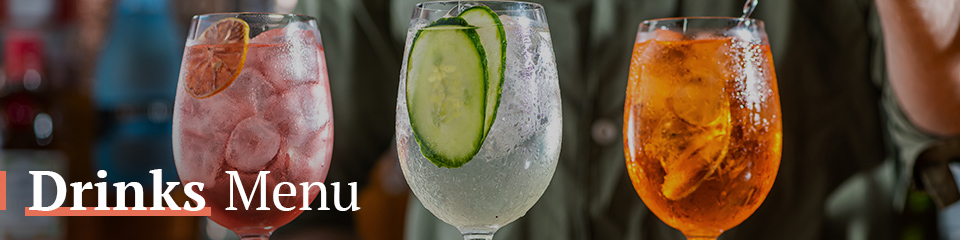 Drinks Menu at The Volunteer